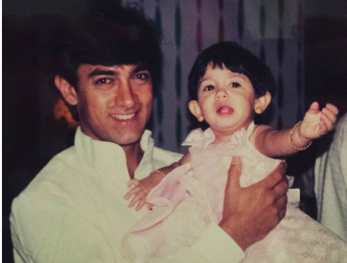 Ira shares her picture with Papa Aamir and it’s Adorable! Ira shares her picture with Papa Aamir and it’s Adorable!
